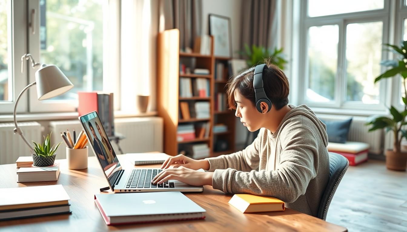 Students working in research laboratory