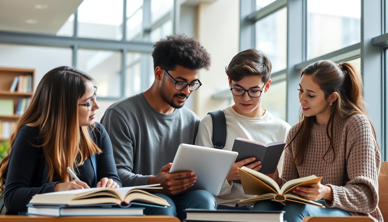 University campus and academic environment in Lisbon